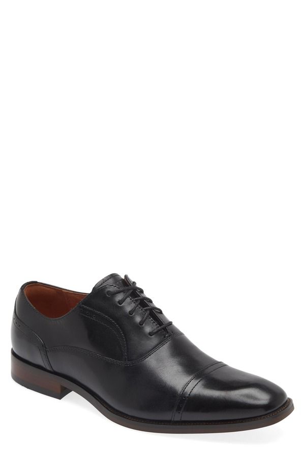 フローシャイム メンズ シューズ オックスフォード キャップ Florsheim Sorrento Cap Toe Oxford Men BLACK ブラック