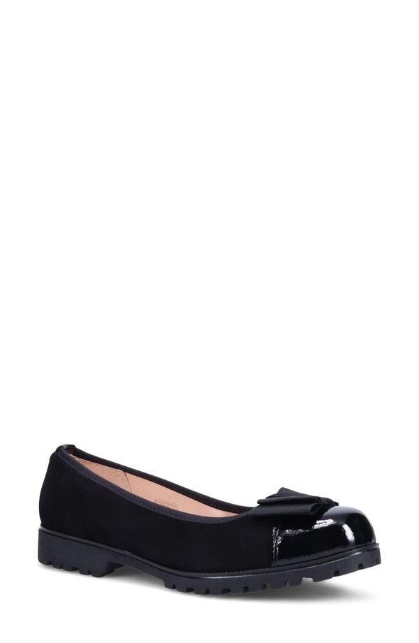 ロンホワイト レディース シューズ パンプス Ron White Ivale Bow Flat Women ONYX