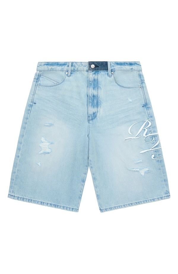 アールティーエー メンズ ボトムス デニムパンツ ショートパンツ RtA Gustavoversize Denim Bermuda ShortsOFT HORIZON CURSIVE デニム
