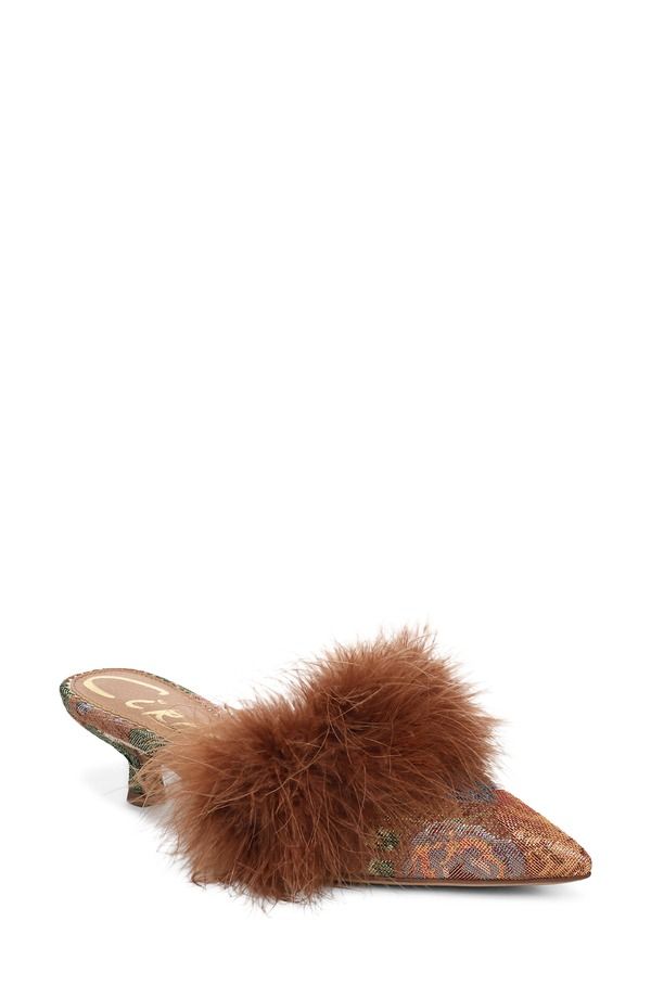 サーカス NY バイ サムエデルマン レディース シューズ ヒール Circus NY by Sam Edelman Gemma Fluff Mule BERRY BLUSH MULTI ブラッシュ 22,578円