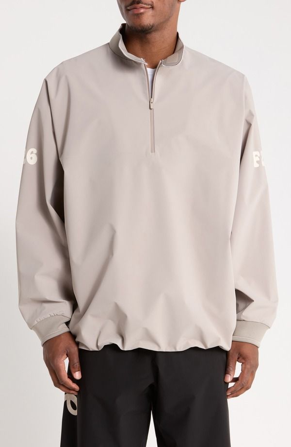 フィアオブゴッド メンズ アウター ジャケット・ブルゾン モックネック ハーフジップ Fear of God Essentials Half Zip Mock Neck Track Jacket SE