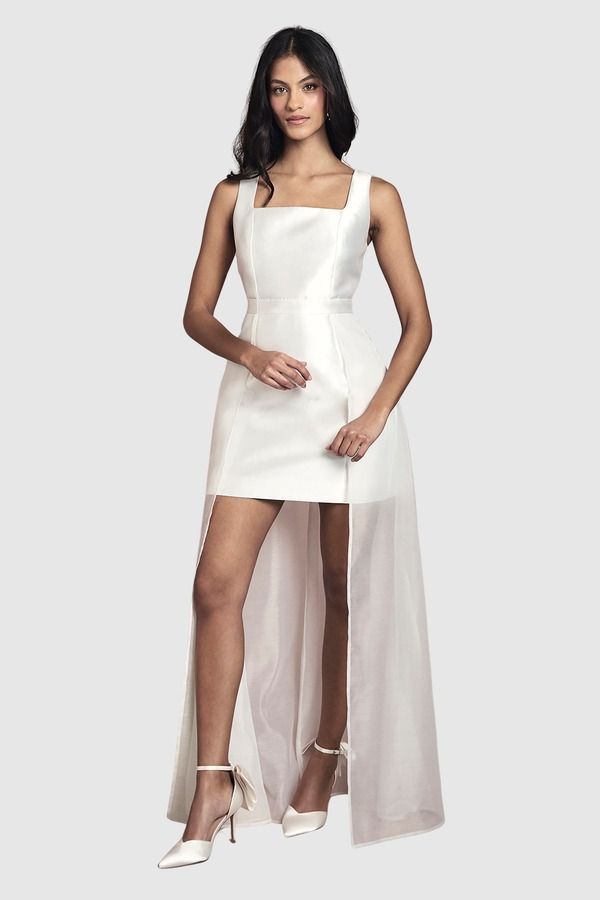 コースト レディース トップス ワンピース プチ ミニ Coast Petite Wide Strap Mini Dress Ivory アイボリー