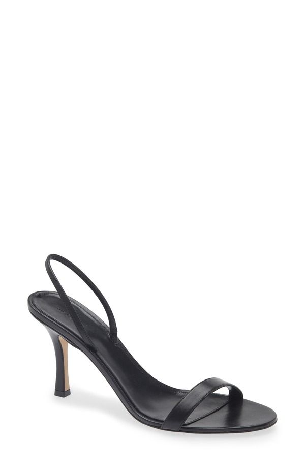 ザ ロウ レディース シューズ スニーカー サンダル The Row Ella Slingback Sandal Women BLACK ブラック 183,900円