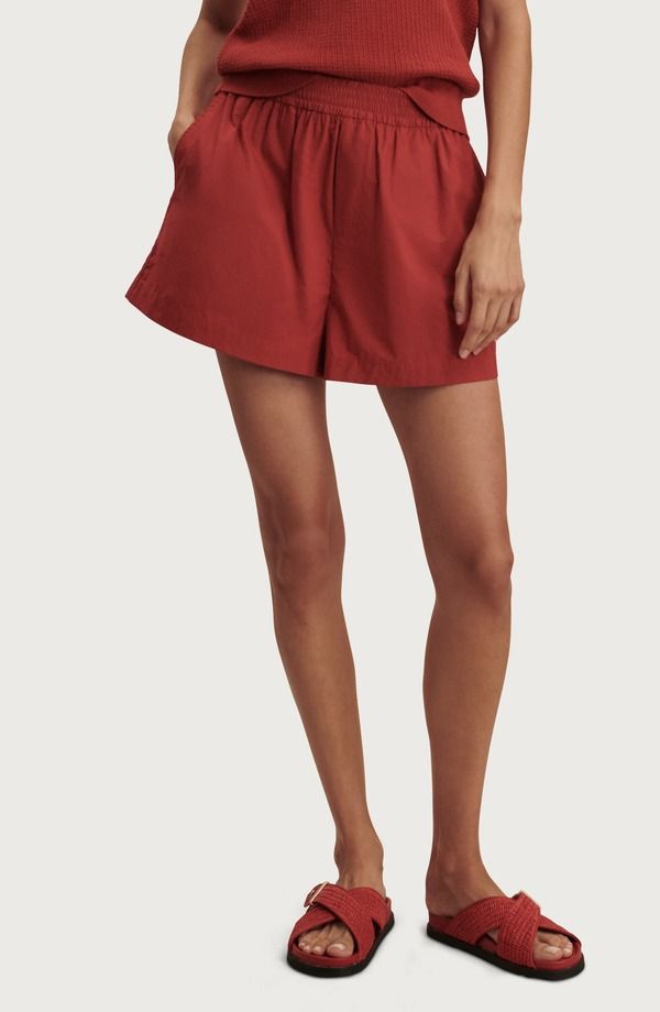 バーレイ レディース ボトムス ハーフパンツ・ショーツ ショートパンツ コットン Varley Morales Cotton Poplin Shorts BOSSA NOVA