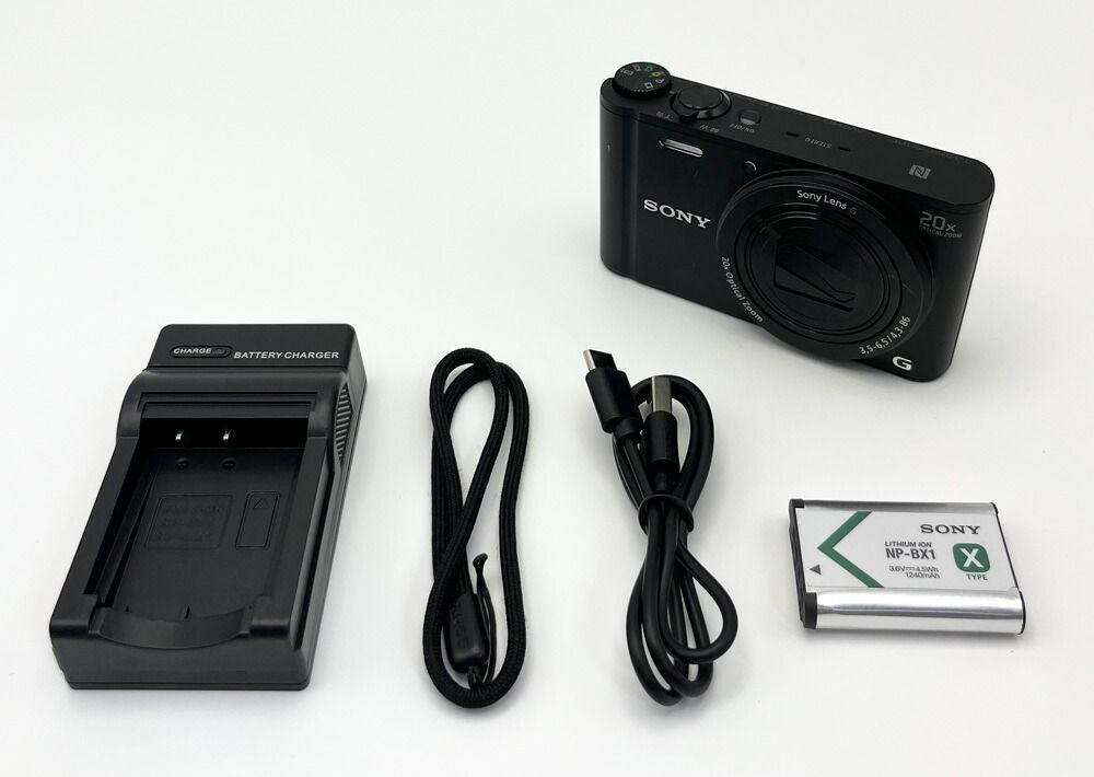ソニー SONY デジタルカメラ サイバーショット Cyber-Shot DSC-WX350-B [ブラック]【中古】【良い】【20327263】
