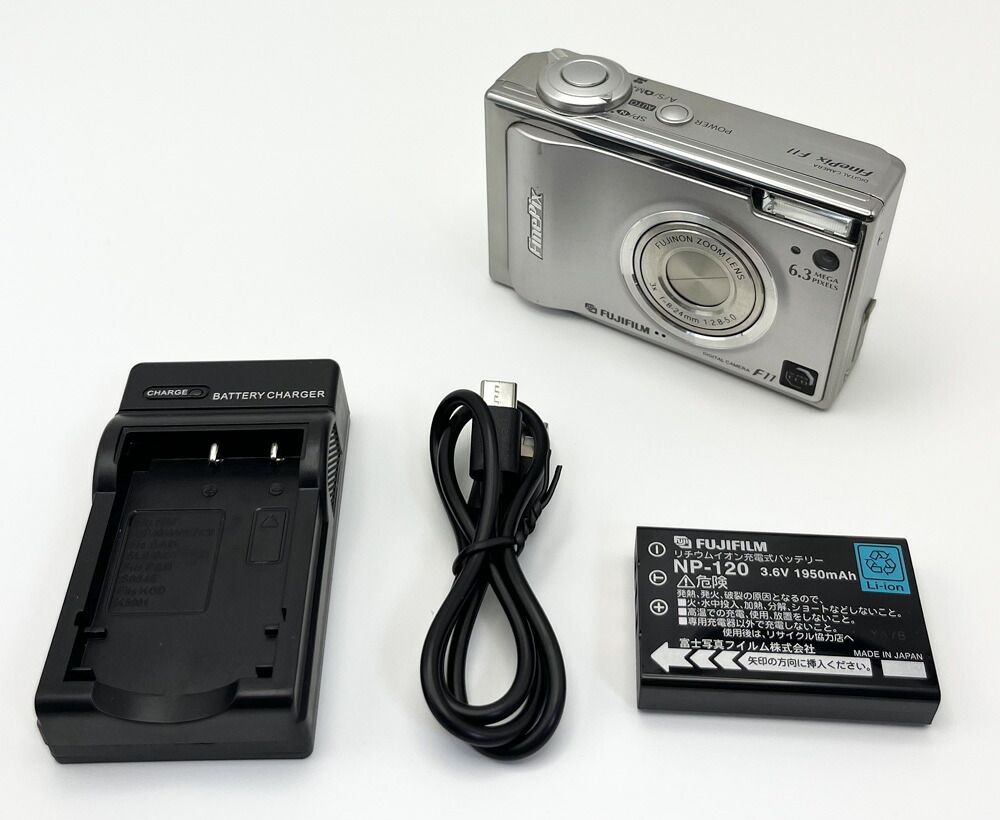 【訳あり】富士フイルム FUJI FILM デジタルカメラ FinePix F11 [シルバー] Made In Japan【中古】【良い】【20300995】