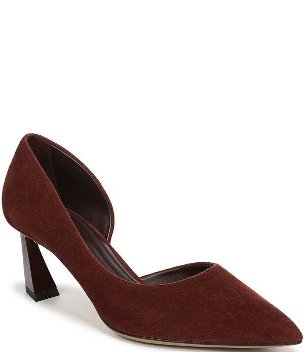 フランコサルト レディース シューズ ヒール スエード Sarto by Franco Sarto Tawny Suede Pointed Toe dOrsay Pumps Rust ラスト 33,020円