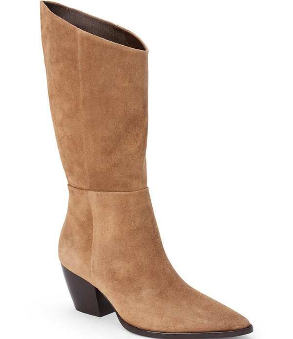 マチス レディース シューズ ブーツ・レインブーツ トール レザー Matissedie Talleather Boots Brown Suede ブラウン