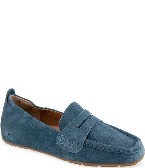 ジェントルソウルズ レディース シューズ パンプスエード ローファー Gentle Soulsophie Suede Penny Loafer Drivers Chambray 40,820円