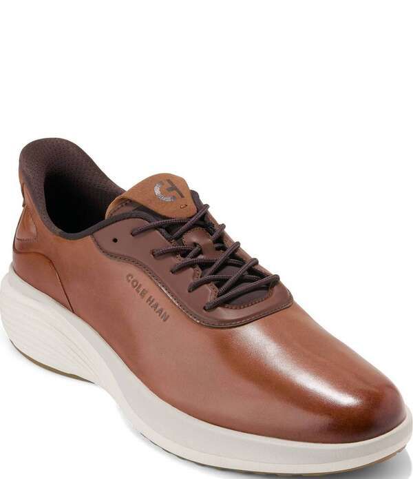 コールハーン メンズ シューズ スリッポン・ローファー オックスフォード Cole Haan Mens OriginalGrand Neoarc QuickOn Oxfords British Tan