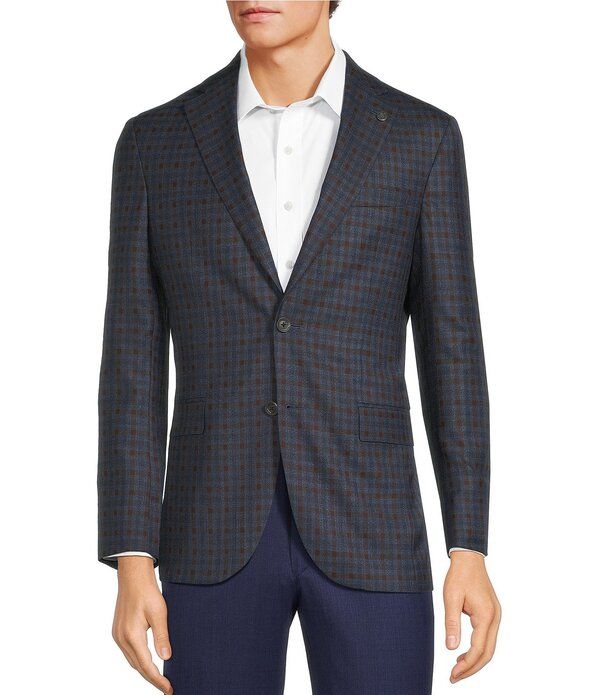 トラビスマヒュー メンズ アウター ジャケット・ブルゾン コート TravisMathew Modern Fit Plaid Sport Coat Blue ブルー