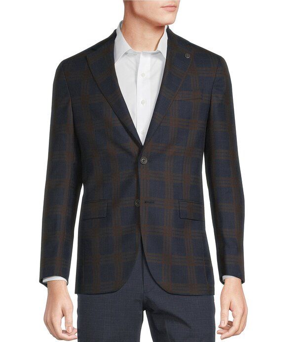 トラビスマヒュー メンズ アウター ジャケット・ブルゾン コート TravisMathew Modern Fit Deco Plaid Sport Coat Navy ネイビー