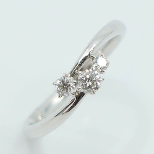 STAR JEWELRY スタージュエリー Pt950 0.20ct ダイヤ 指輪 プラチナ リング レディース ダイヤモンド 上品 フォーマル 「126EL」