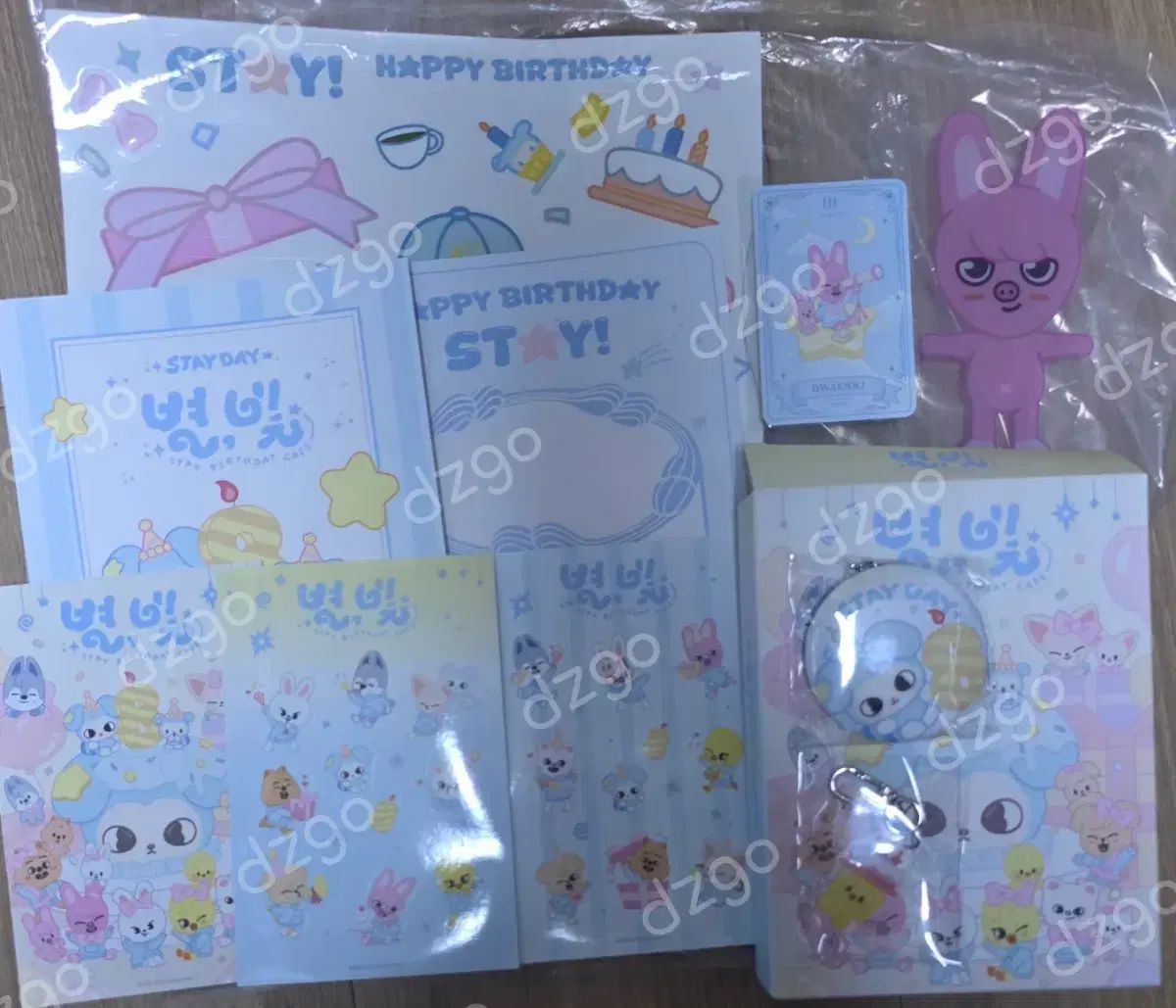 straykids stay birthday cafe gift set