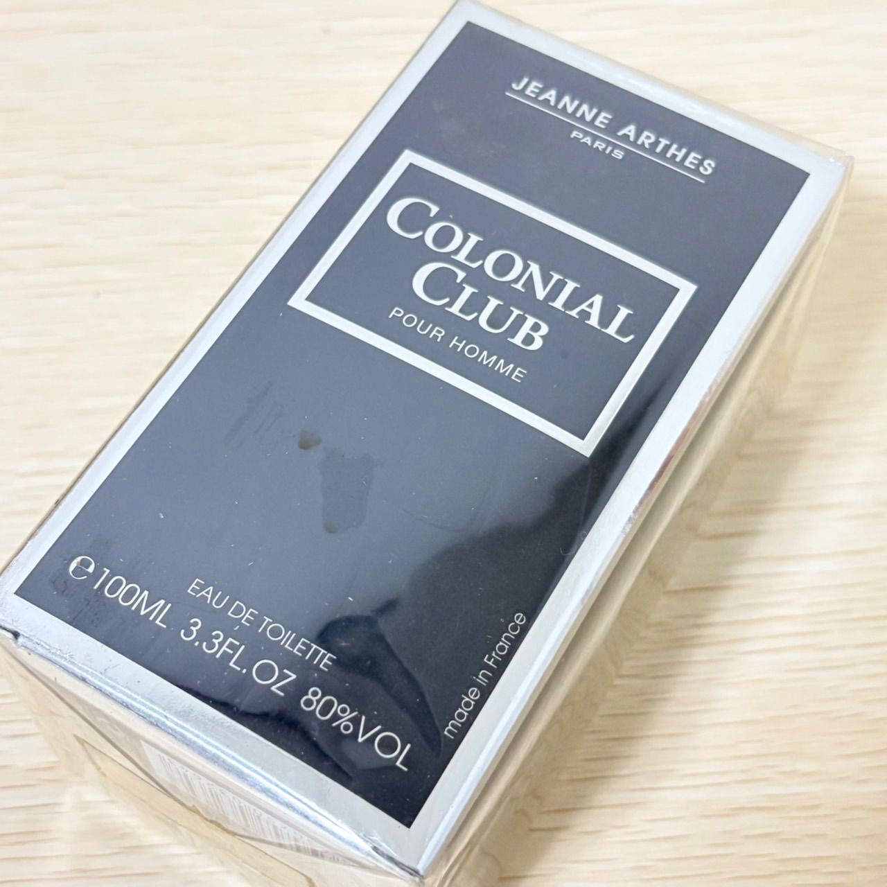 新品未使用未開封 ジャンヌ・アルテス コロニアルクラブ プールオム オードトワレ 100mL
