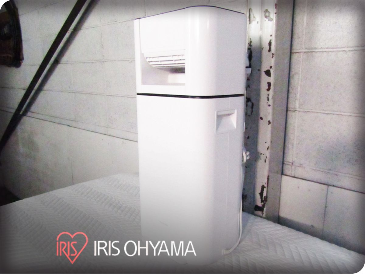 ■展示品■未使用品■IRIS OHYAMA■サーキュレーター衣類乾燥除湿機■定格除湿能力：5.0L/日■2026年製■IJD-I50-W■kdn6393k