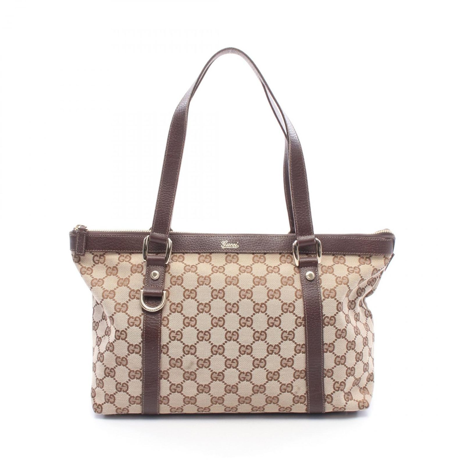 GUCCI グッチ アビー GGキャンバス トートバッグ