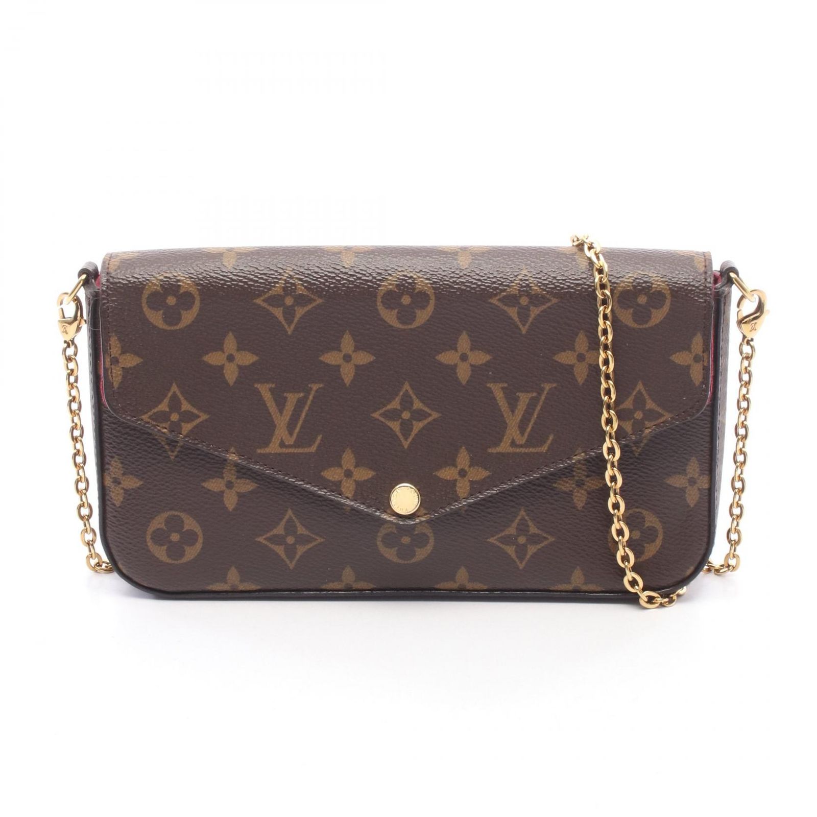 LOUIS VUITTON ルイ・ヴィトン ポシェット フェリシー モノグラム フューシャ ショルダーバッグ