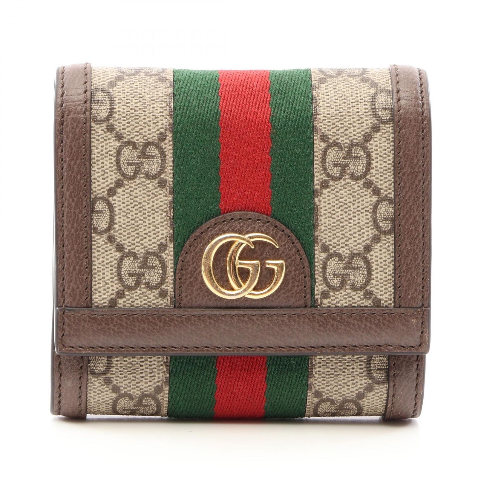 GUCCI グッチ オフィディア GG ウォレット シェリーライン 二つ折り財布