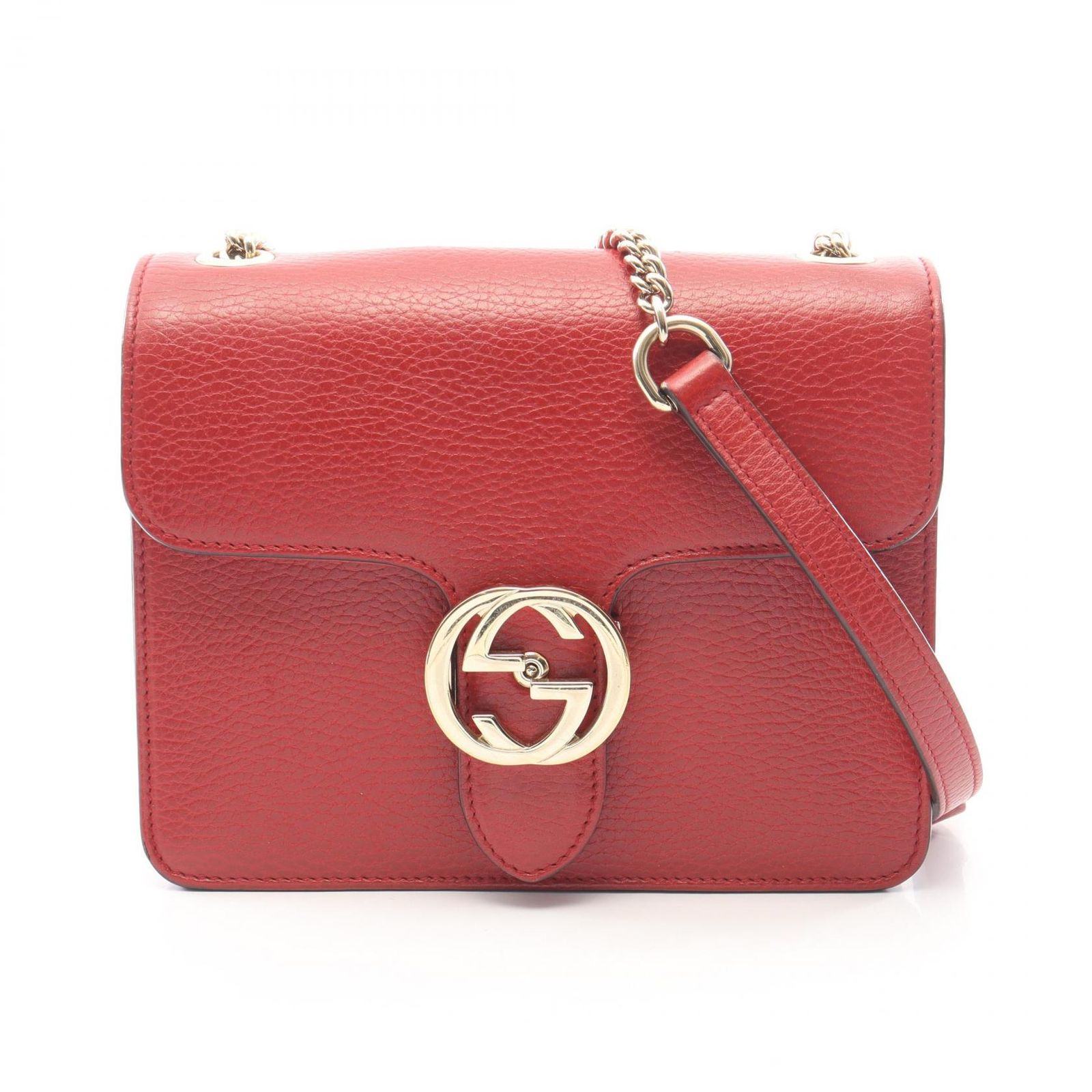 GUCCI グッチ インターロッキングG ショルダーバッグ