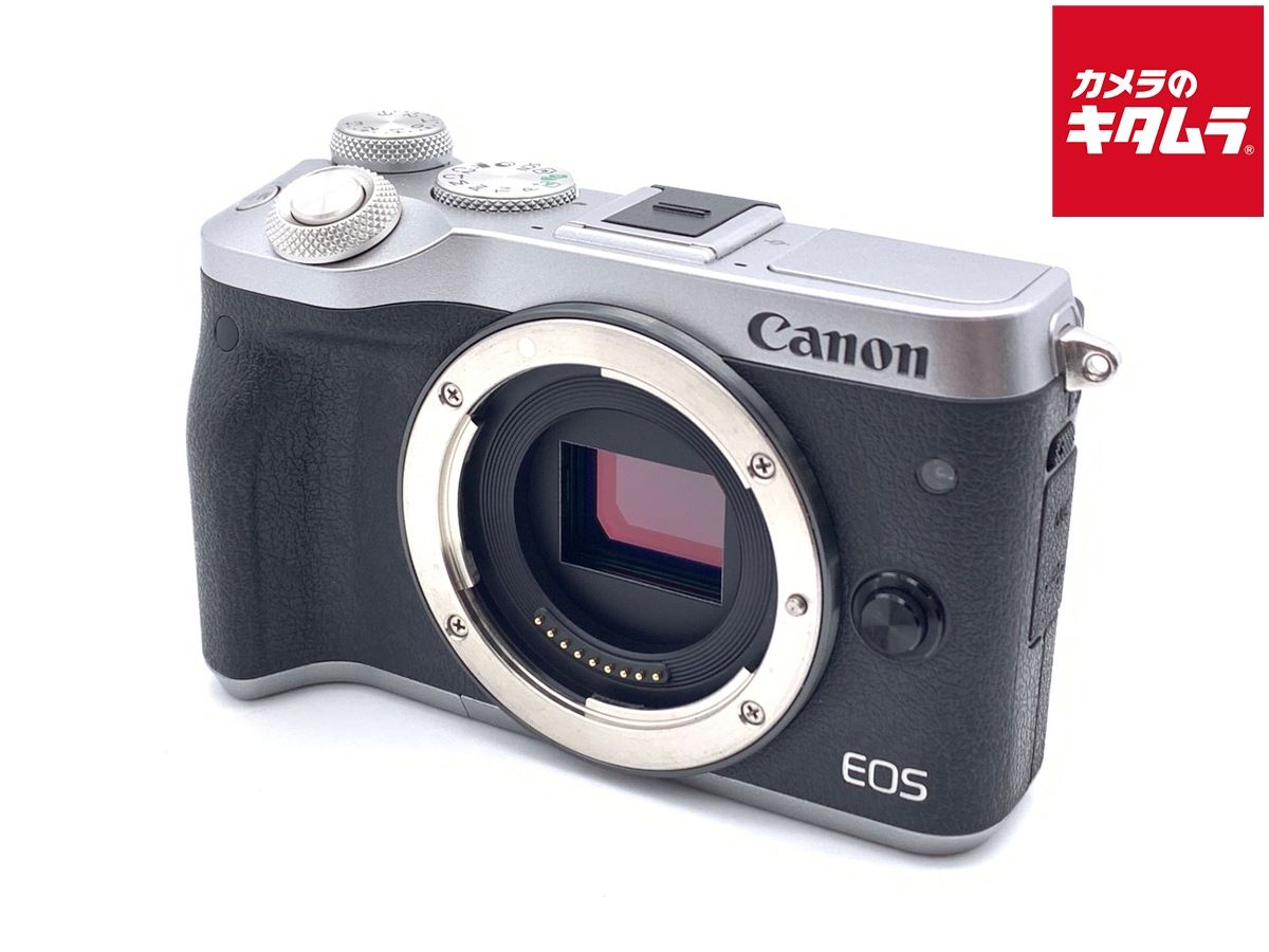 【中古】 【良品】 キヤノン EOS M6 ボディ シルバー