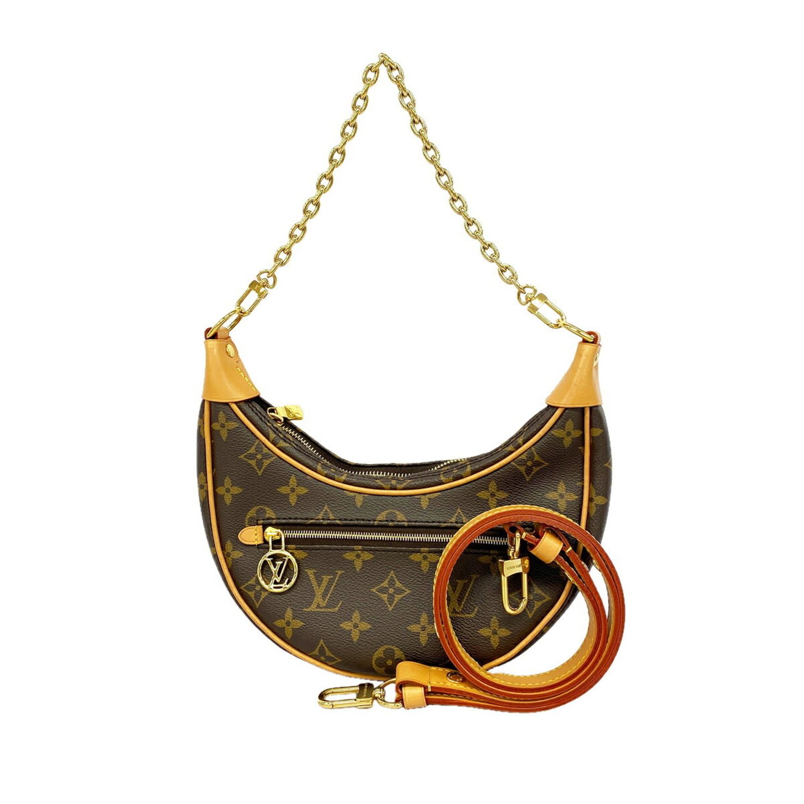 ルイ・ヴィトン(Louis Vuitton) ルイ・ヴィトン ハンドバッグ モノグラム ループ M81098 ブラウン 2wayバッグレディース