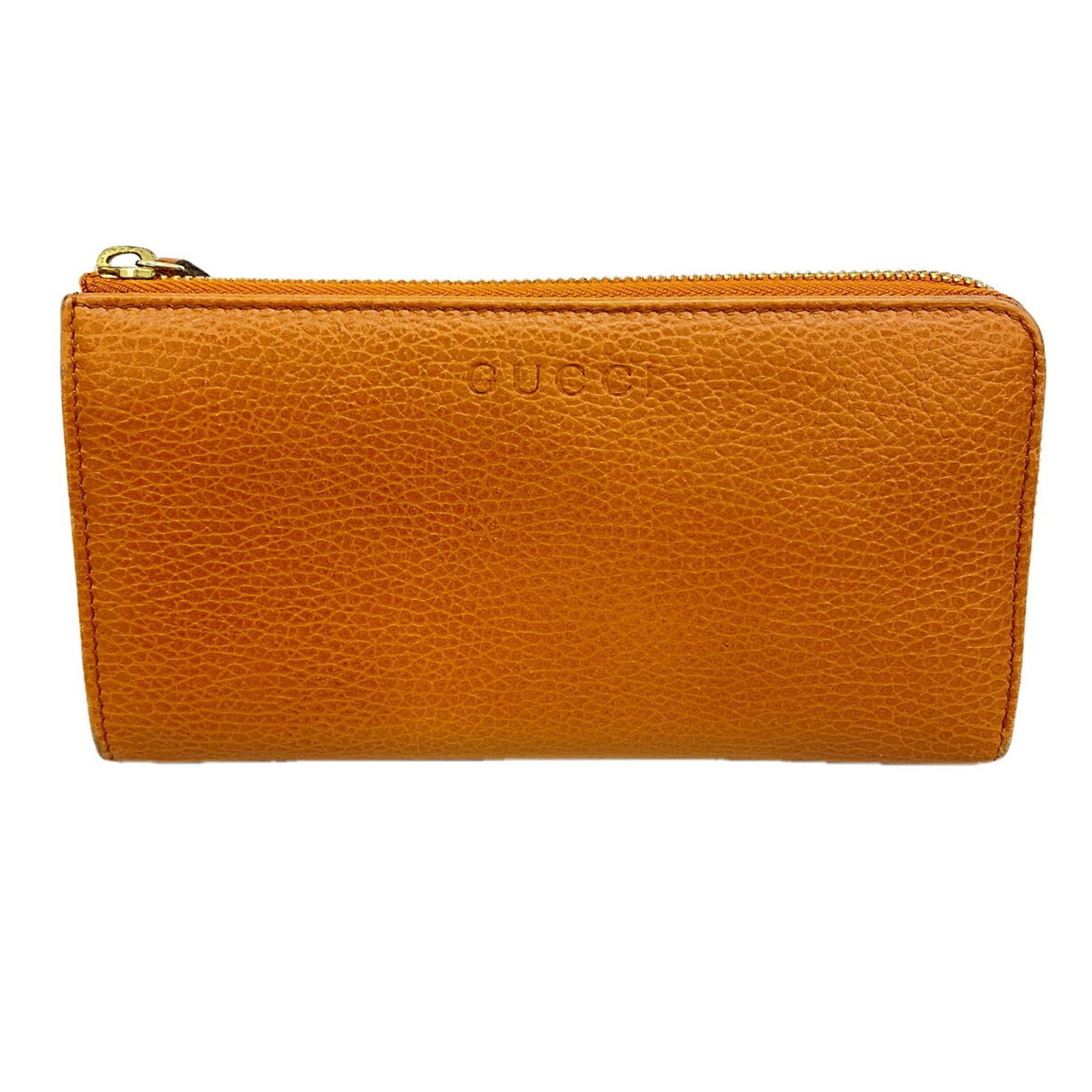 グッチ(Gucci) グッチ 長財布 332747 レザー ブラウン レディース