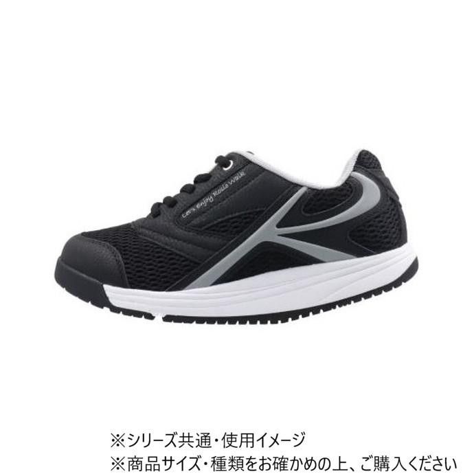 かかとからつま先への体重移動がスムーズに アスティコ ロシオ ROSIO MR03 ブラック 24.0cm 傾斜15度
