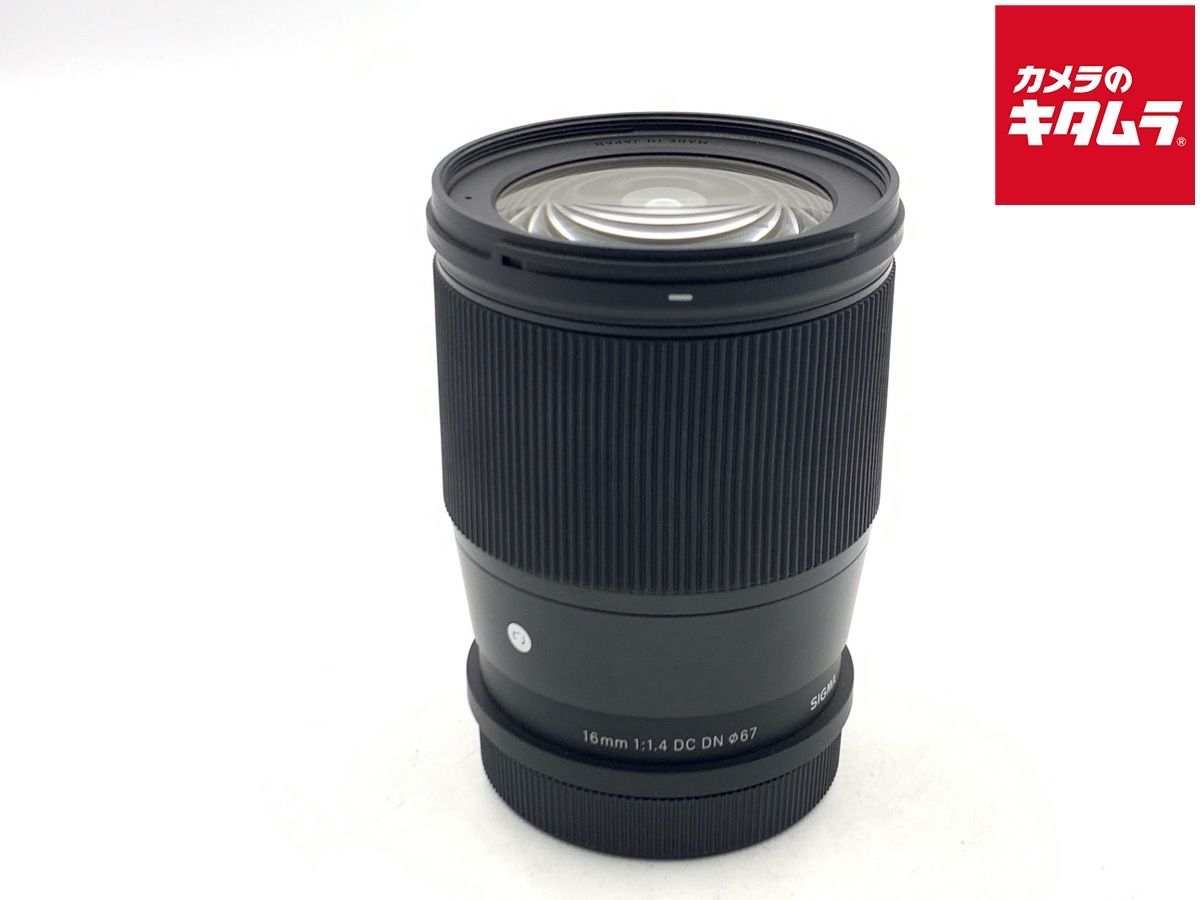 【中古】 【良品】 シグマ 16mm F1.4 DC DN Contemporary Lマウント用 24,717円