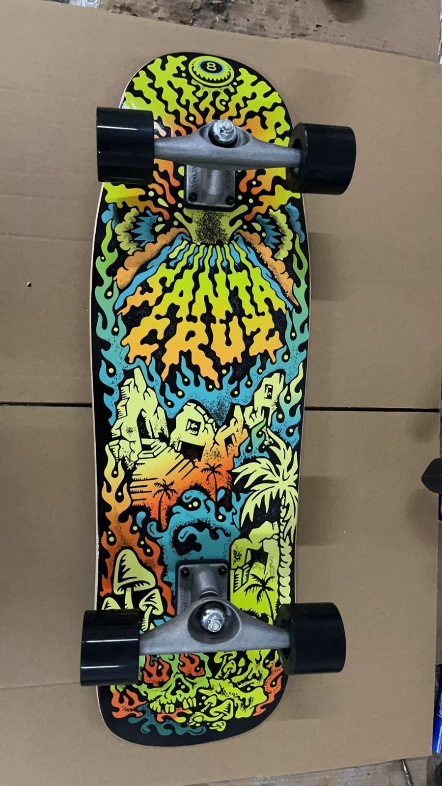 新品 Carver × Santa Cruz サーフスケート 31インチ