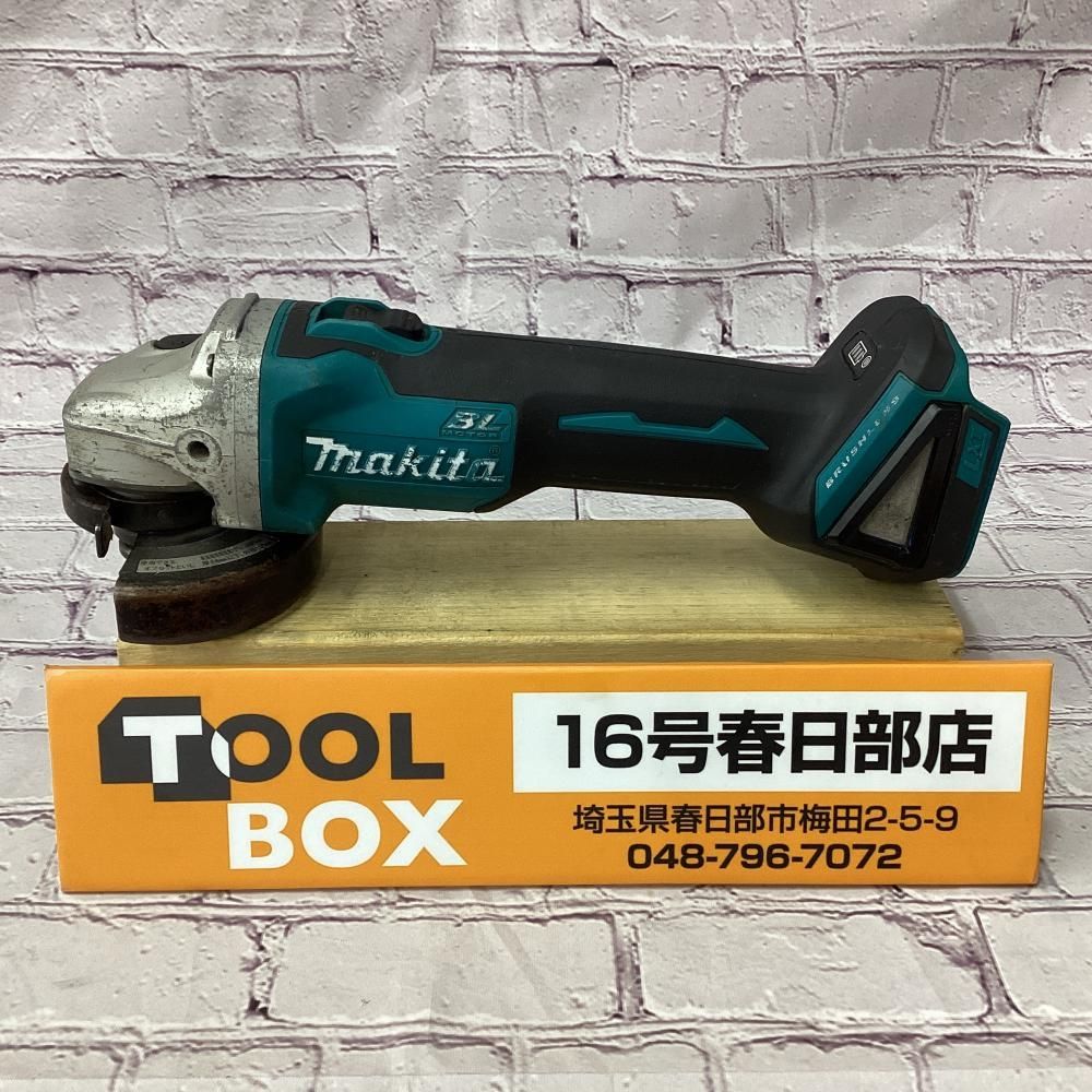 【中古】makita/マキタ GA404DZN 100㎜ 18V充電式ディスクグラインダ 【201】