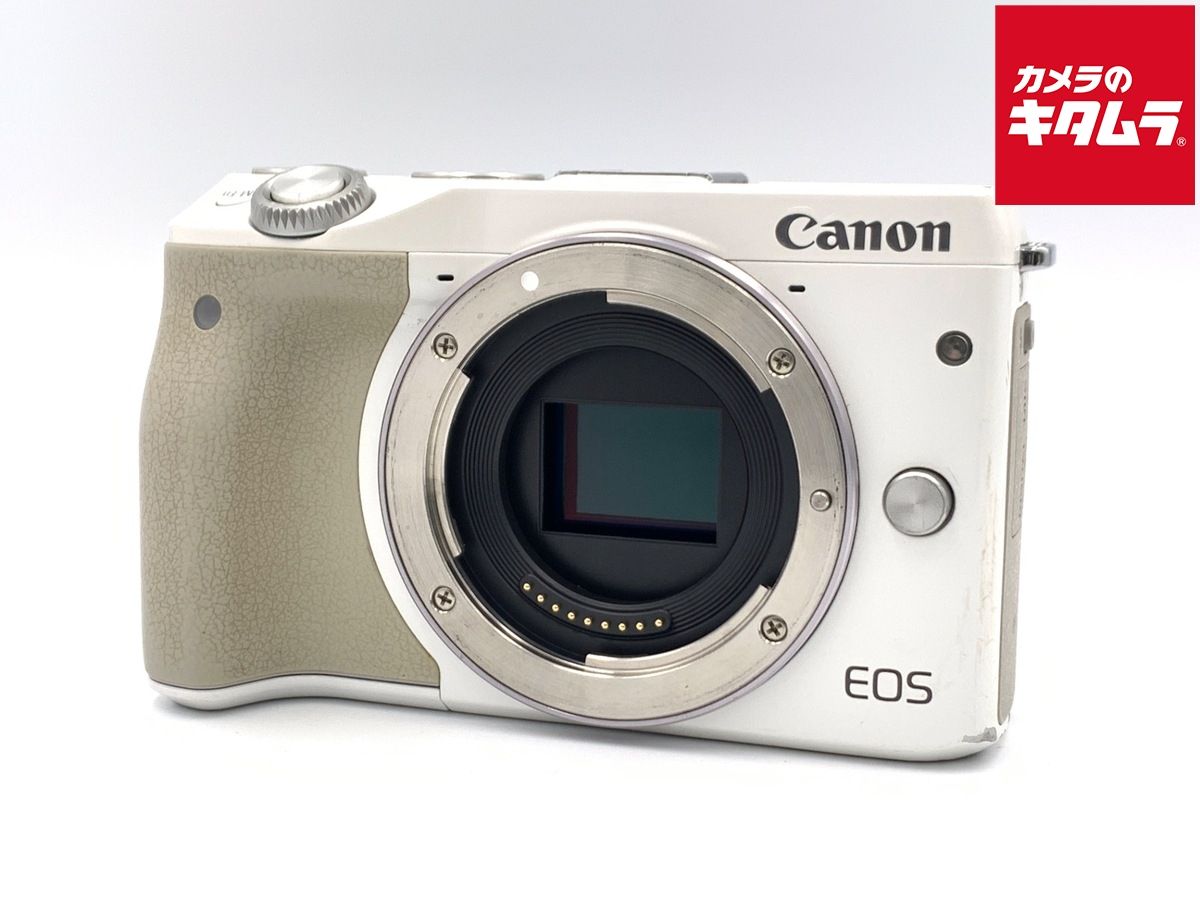 【中古】 【並品】 キヤノン EOS M3 ボディ ホワイト