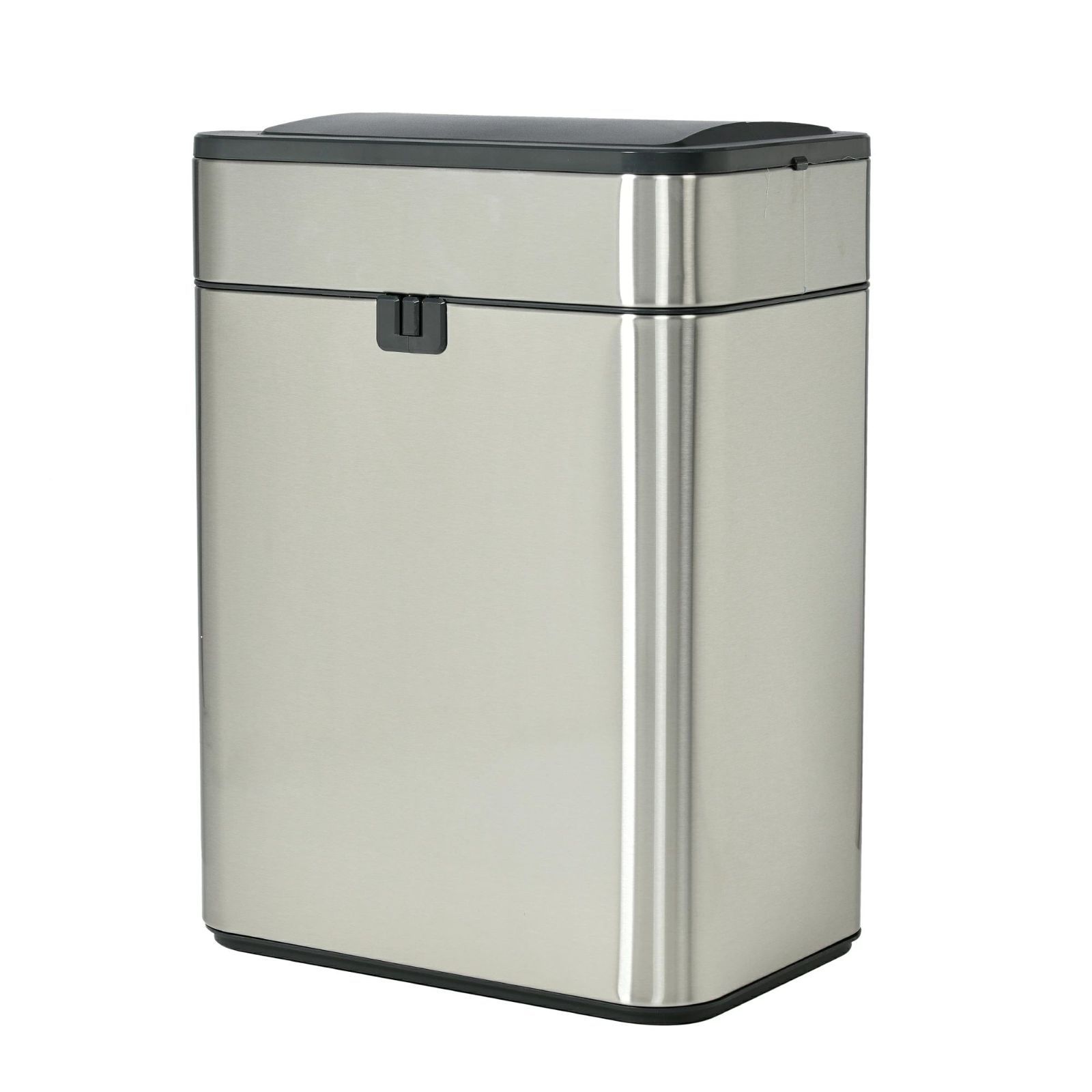 【新品登場】センサー式ゴミ箱 上向き 自動開閉ゴミ箱 50L ふた付き ダストボックス シルバー