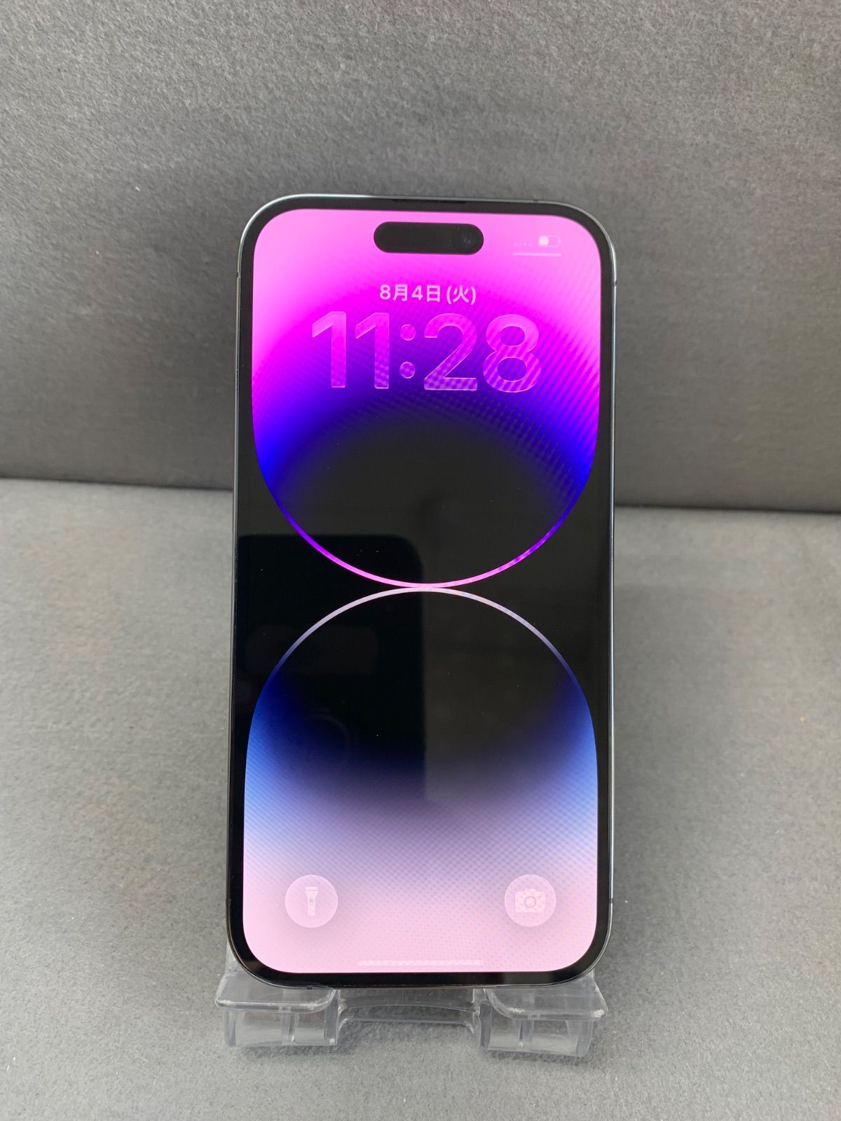 超美品 国内版 SIMフリー iPhone14 Pro 512GB ディープパープル色 58,300円