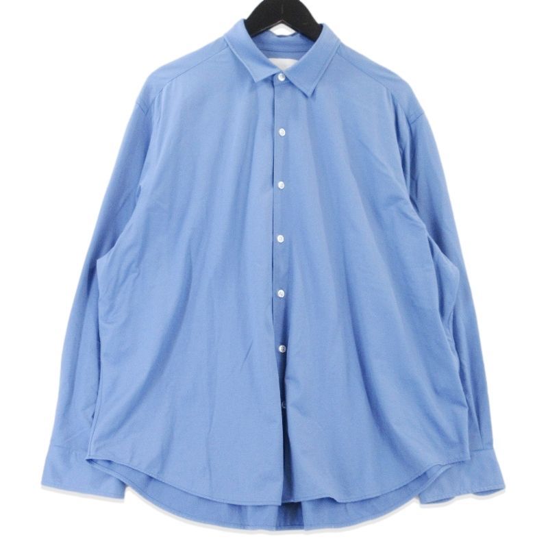 KANEMASA PHIL. カネマサフィル 46G Atmosphere L/S Shirt KM25S-018 アトゥムスフィア長袖シャツ コットン Ultra Marine S 99001491