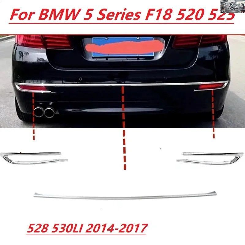 REAR BUMPER TRIM STRIP BMW 5 SERIES F18 520 525 528 530LI 2014-2017 28,105円