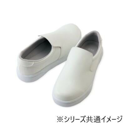 濡れた床でも滑りにくい耐油・耐滑ソールと柔らかな履き心地 アイトス 耐滑コックシューズ(男女兼用) ホワイト 22.5cm 4440 防臭カップインソール 先芯なし