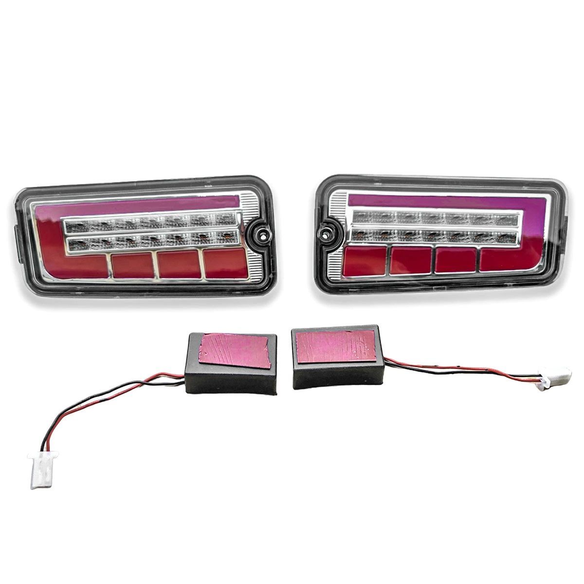 ピクシス トラック 前期 LED テールランプ 流れるウインカー シーケンシャル テールライト 2個セット 抵抗器付き ドレスアップ カスタムパーツ サンバー ハイゼット S500P S510P S500J S510J S500U S510U
