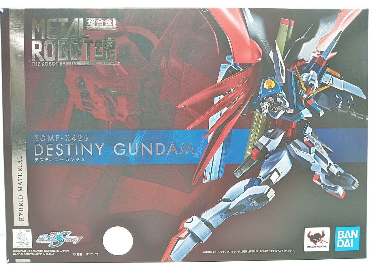 バンダイ 機動戦士ガンダムSEED DESTINY METAL ROBOT魂 ＜SIDE MS＞ デスティニーガンダム フィギュア 中古 [MO-8274]