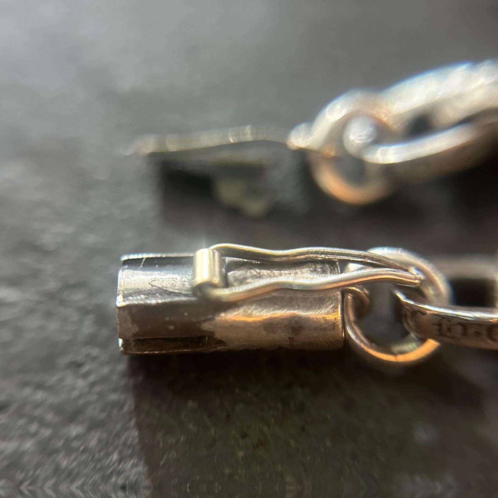 CHROME HEARTS PAPER CHAIN ペーパーチェーン ブレスレット 7インチ