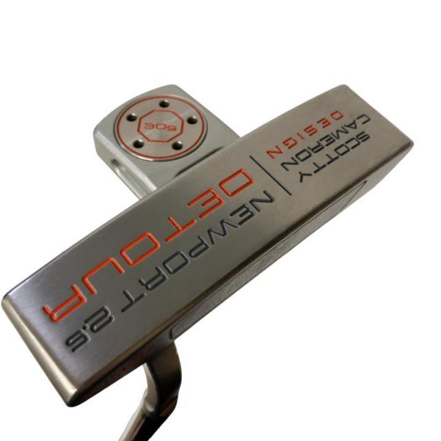 【中古】 タイトリスト SCOTTY CAMERON DETOUR NEWPORT 2.5 33インチ パター PT スチール (フレックスその他) メンズ 男性用 右利き 右用 Cランク ゴルフクラブ