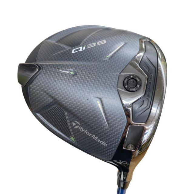 【中古】 テーラーメイド Qi35 10.5° ドライバー DR 純正特注シャフト (フレックスS) メンズ 男性用 右利き 右用 Cランク ゴルフクラブ