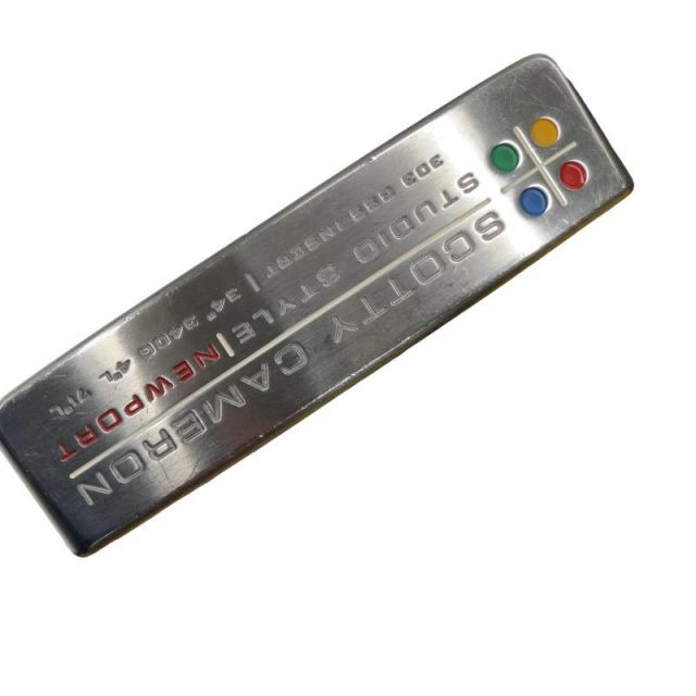 【中古】 タイトリスト SCOTTY CAMERON STUDIO STYLE NEWPORT 340G 34インチ パター PT スチール (フレックスその他) メンズ 男性用 右利き 右用 Cランク ゴルフクラブ