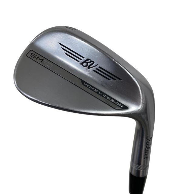 【中古】 タイトリスト VOKEY SPIN MILLED SM10 ニッケル 50°/12°F ウェッジ WG 純正特注シャフト (フレックスX) メンズ 男性用 右利き 右用 Cランク ゴルフクラブ