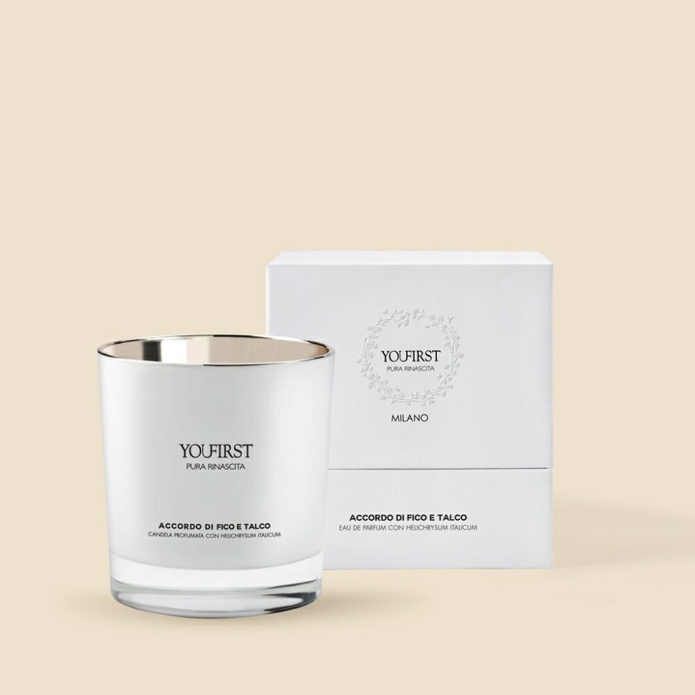 【新品】ユーファースト YOUFIRST アロマキャンドル SCENTED CANDLE FIG POUDRE 250g【メンズ】