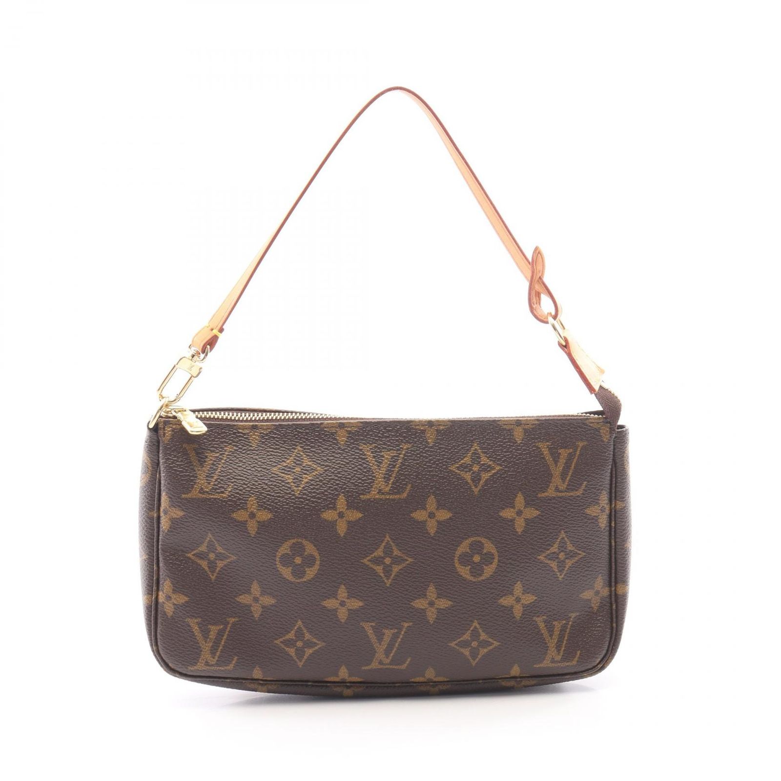 ルイ・ヴィトン LOUIS VUITTON ハンドバッグ ポシェットアクセソワール モノグラム M51980 PVCコーティングキャンバス レザー ポシェット・アクセソワール レディース