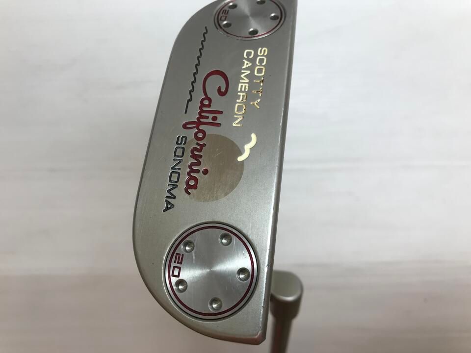タイトリスト　SC カリフォルニア ソノマ　パター　中古【最短即日発送】