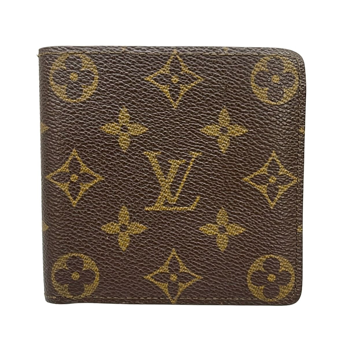 LOUIS VUITTON(ルイヴィトン) 2つ折り財布 モノグラム ポルトビエカルトクレディモネ M61665 - レザー