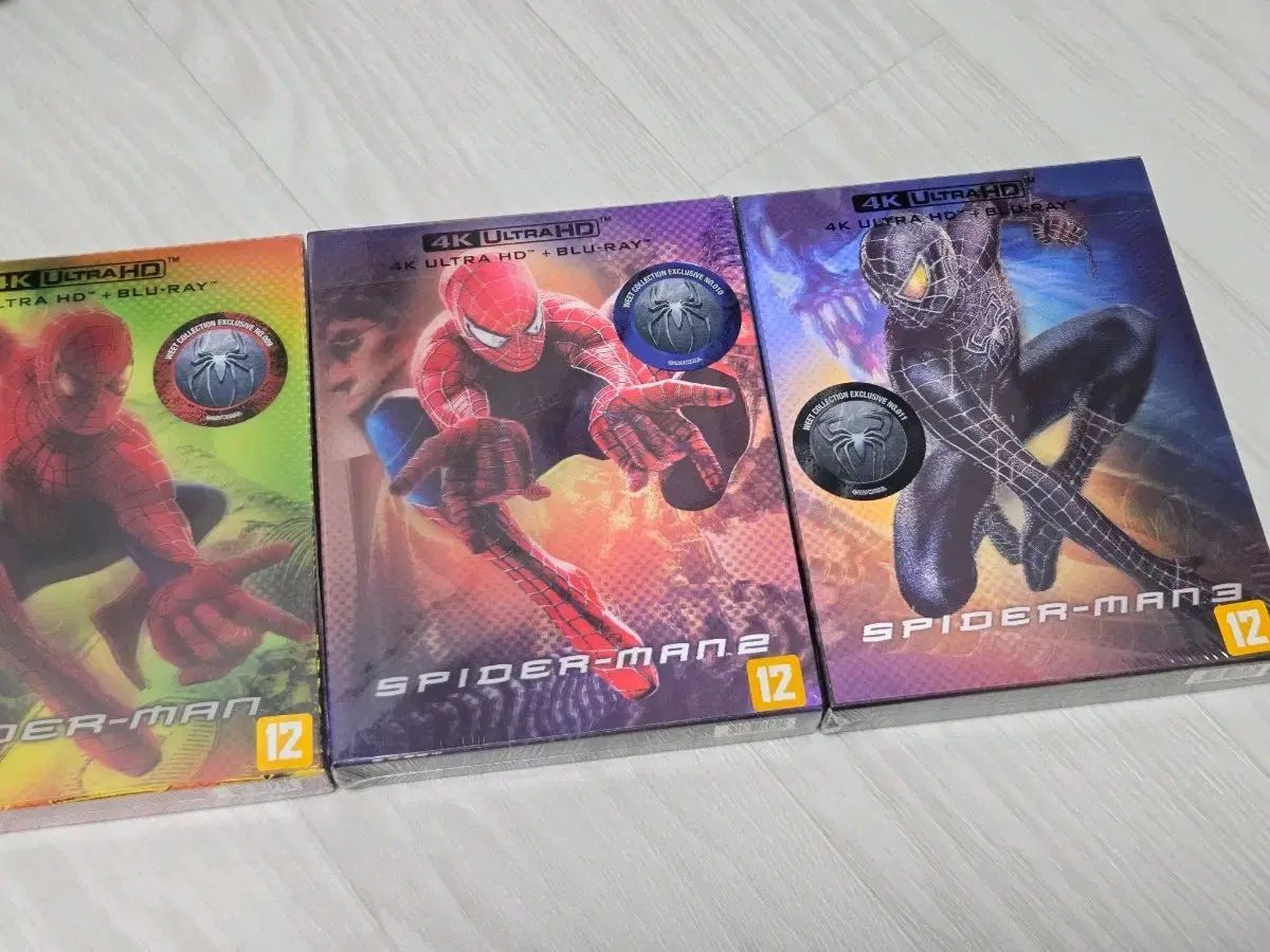 サムスパ スパイダーマン(SPIDER MAN) レンチキュラーカード レンチキュラー ウィット コレクション ブルーレイ Blu-ray