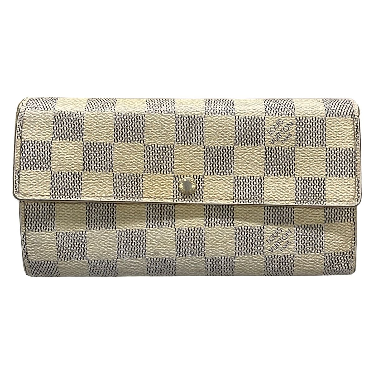 LOUIS VUITTON(ルイヴィトン) 長財布 ダミエ ポルトフォイユサラNM2 N61735 アズール
